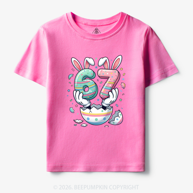 67 Easter Bunny Funny Toddler&Kid's Tees