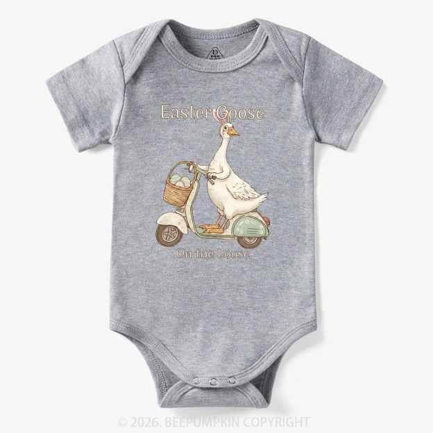Easter Silly Goose Holiday Meme Bodysuit