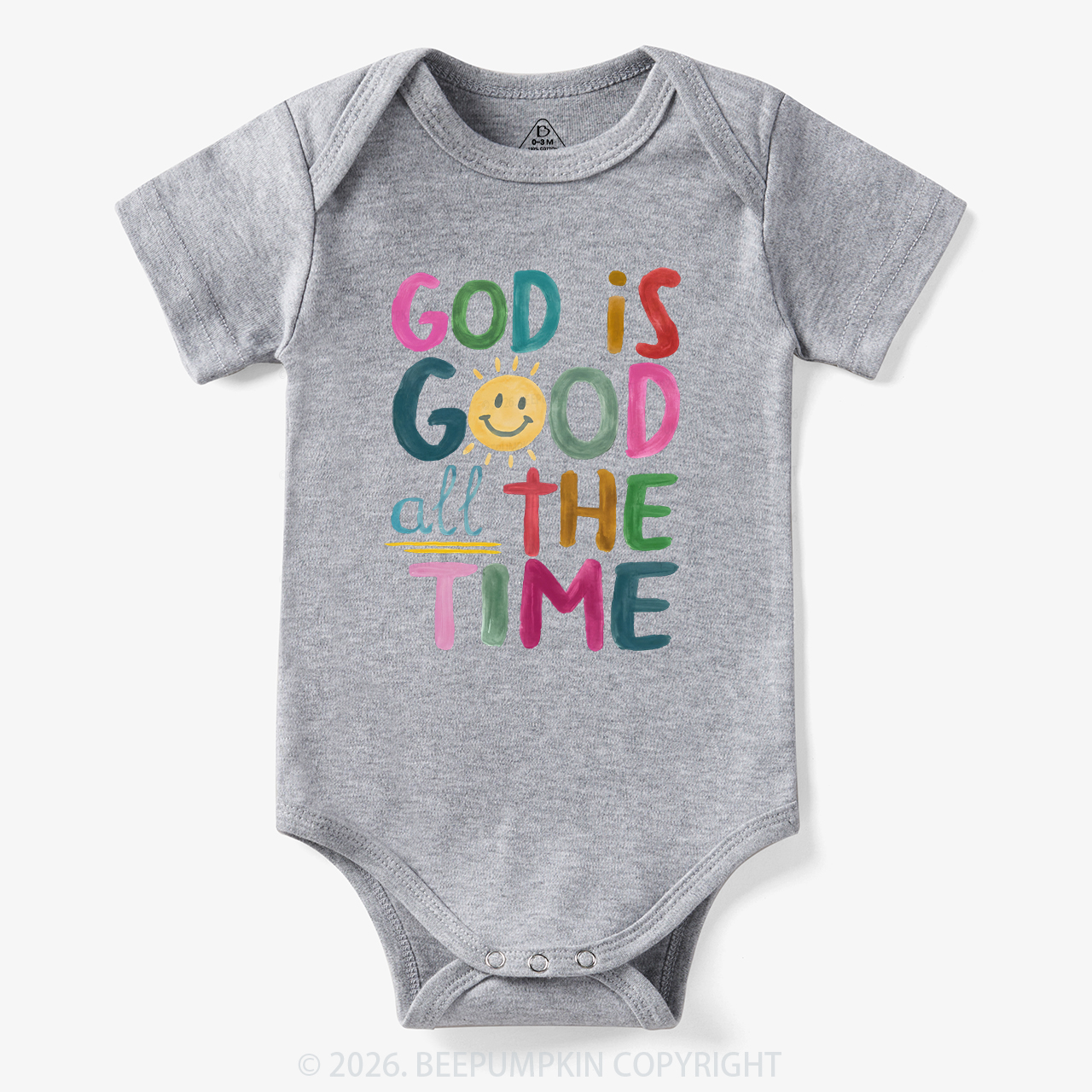 God is Good All The Time Bodysuit