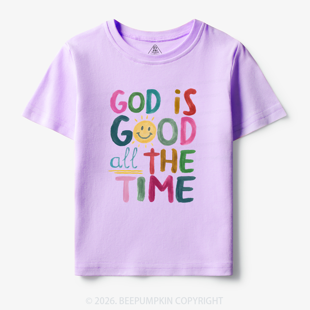 God is Good All The Time Toddler&Kid's Tees