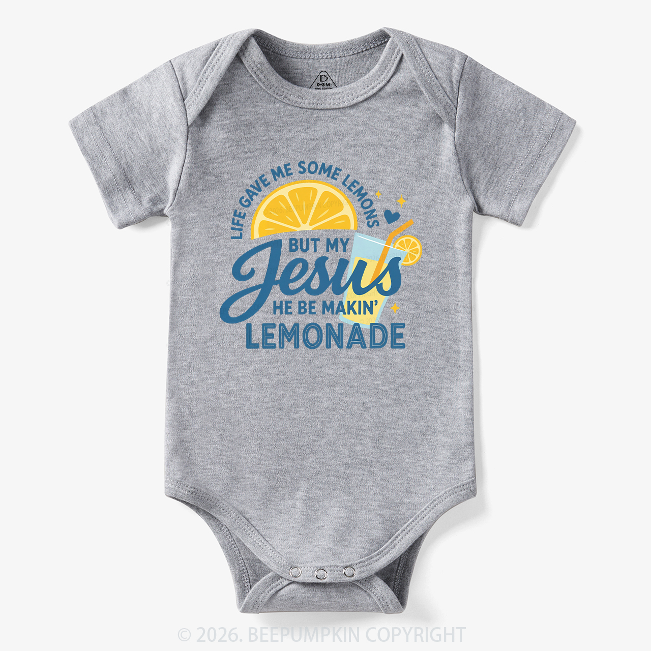 Life Gave Me Some Lemons Jesus Bodysuit