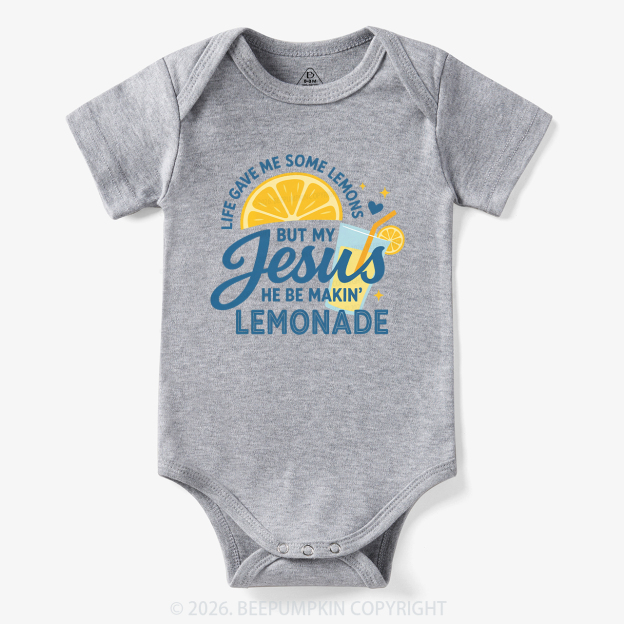 Life Gave Me Some Lemons Jesus Bodysuit