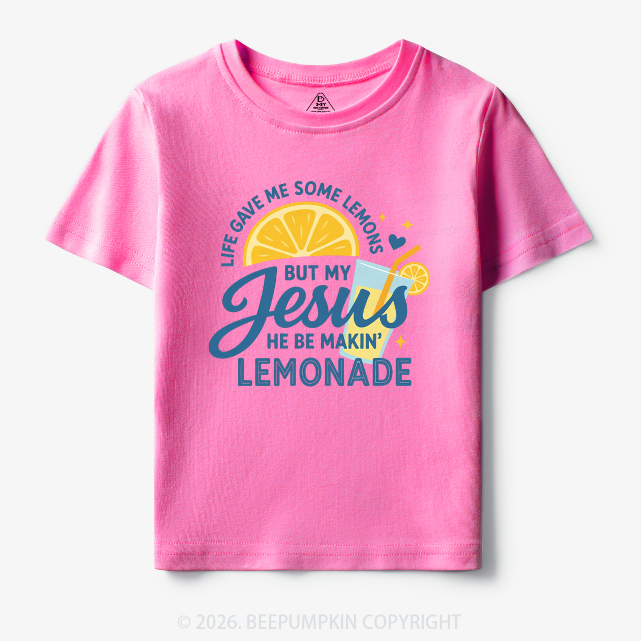 Life Gave Me Some Lemons Jesus Toddler&Kid's Tees
