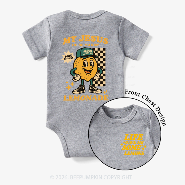 Life Gave Me Some Lemons Christian Bodysuit