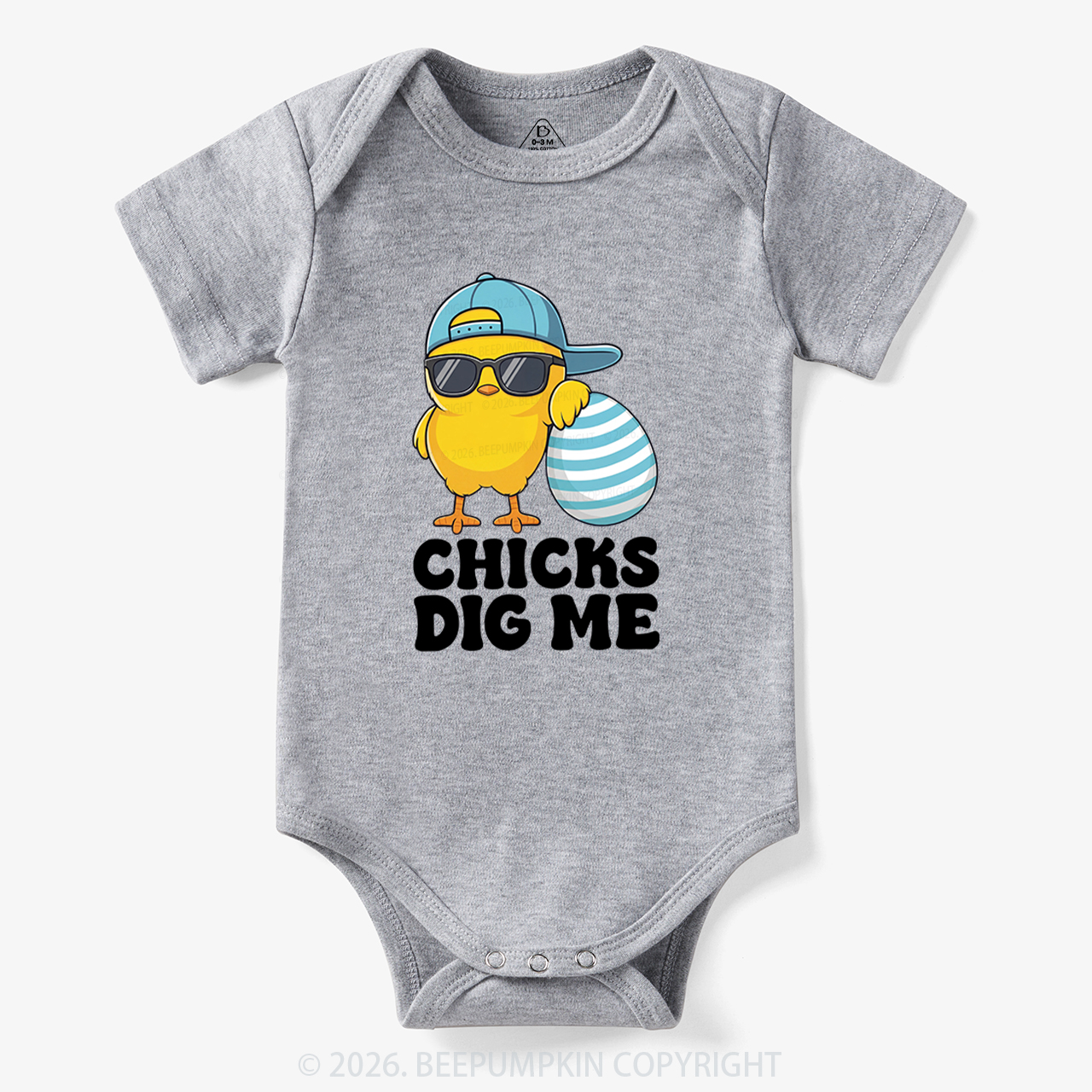 Chicks Dig Me Easter Bodysuit