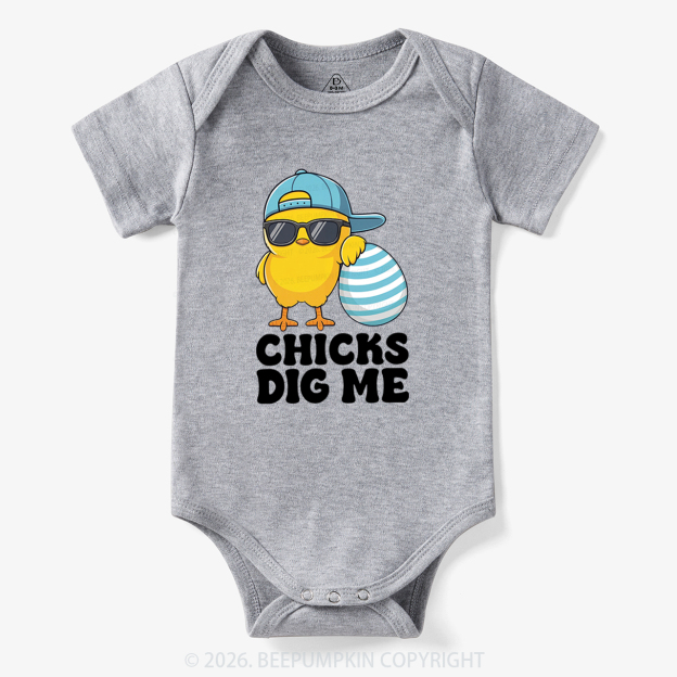 Chicks Dig Me Easter Bodysuit