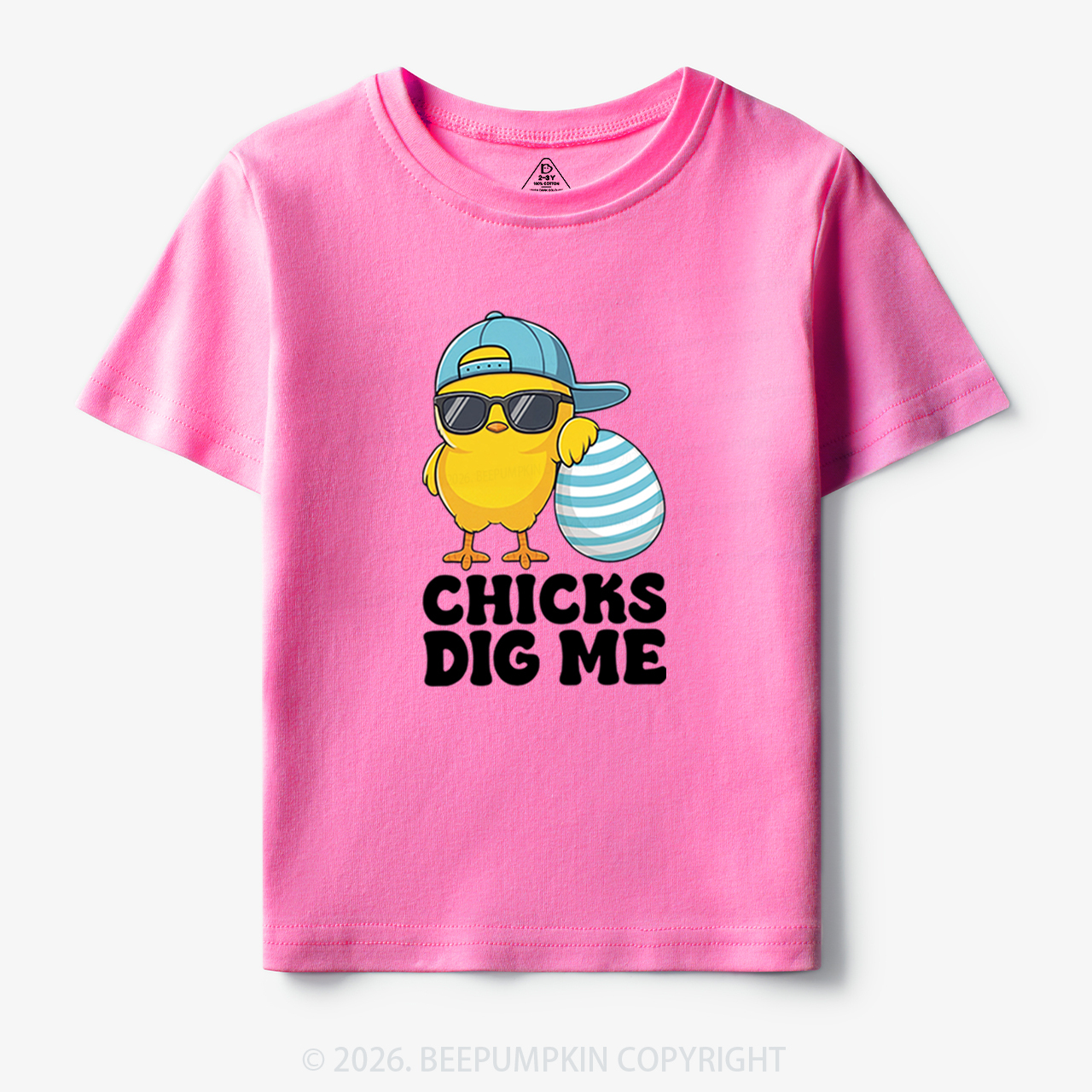 Chicks Dig Me Easter Toddler&Kid's Tees