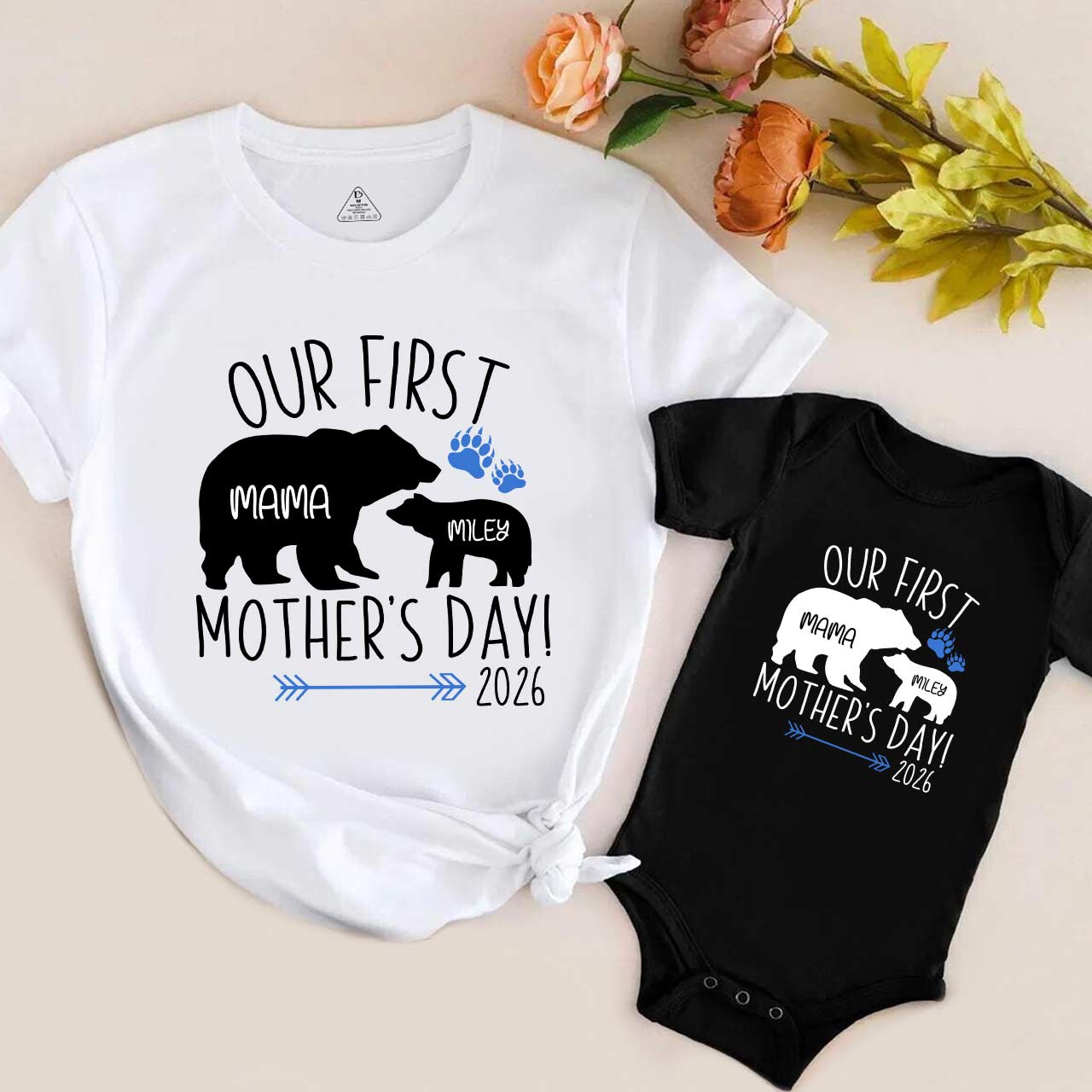 Baby Mom Bear Adult&Kids Shirt