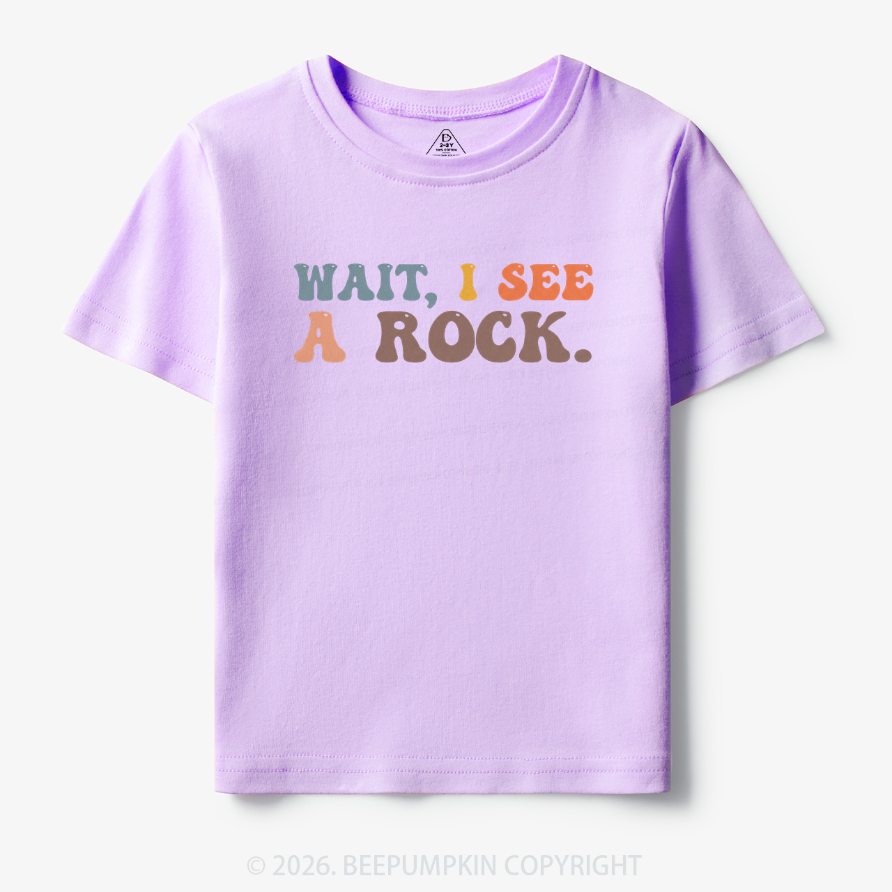Wait I See a Rock Toddler&Kid's Tees