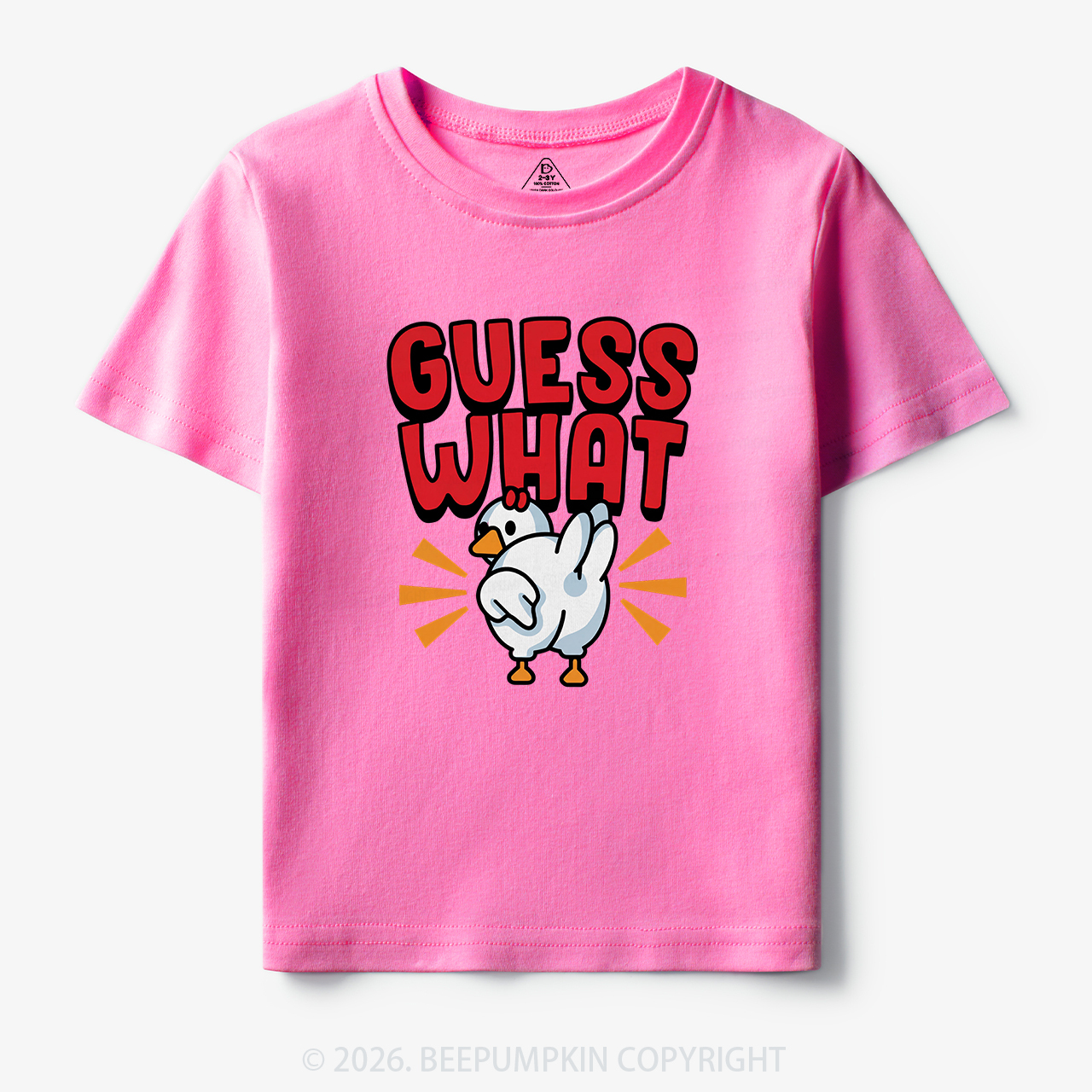 Guess What Chicken Butt Silly Joke Toddler&Kid's Tees