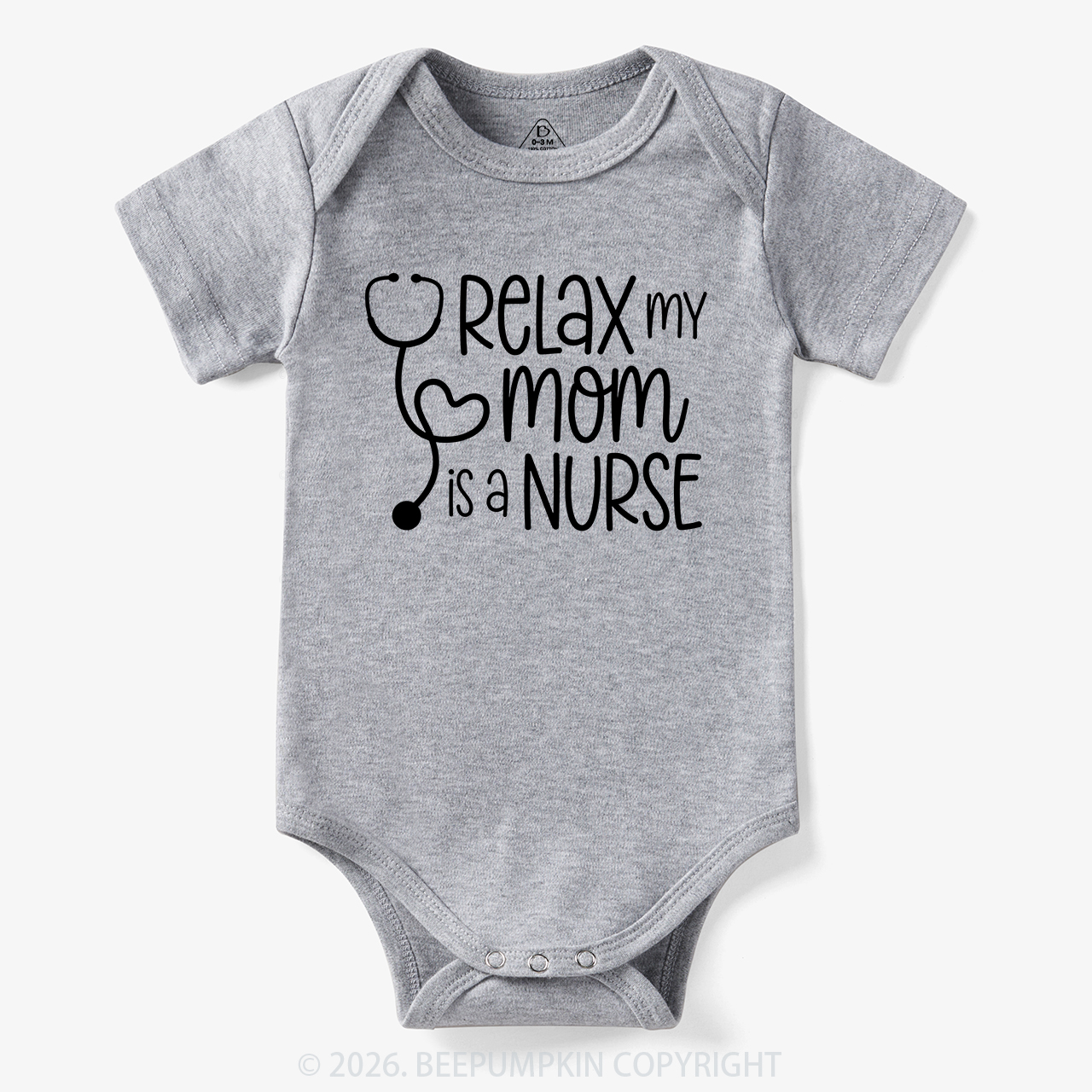 Relax My Mom Is A Nurse Bodysuit