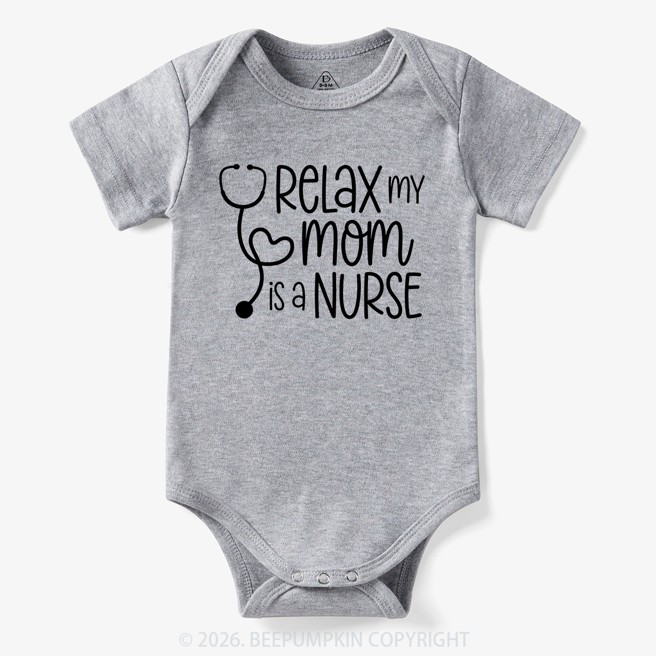 Relax My Mom Is A Nurse Bodysuit