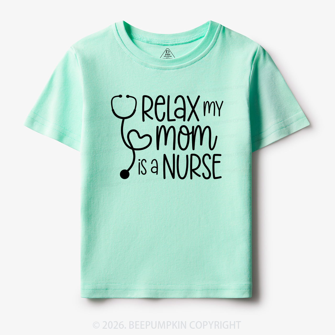 Relax My Mom Is A Nurse Toddler&Kid's Tees