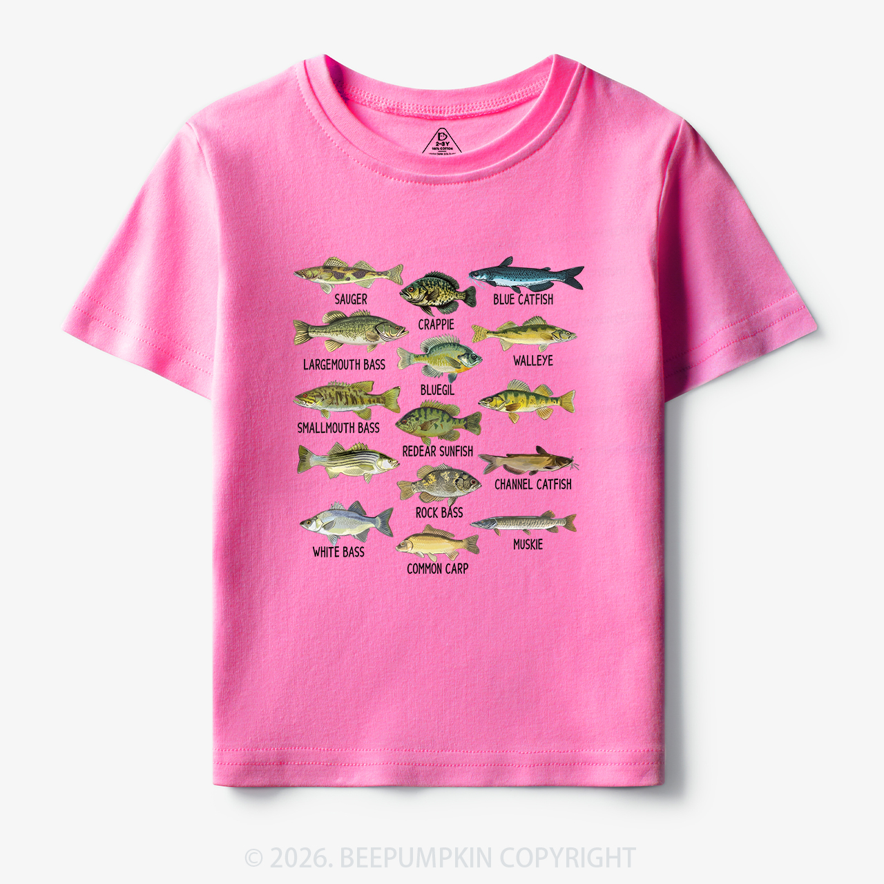 North American Fish Toddler&Kid's Tees
