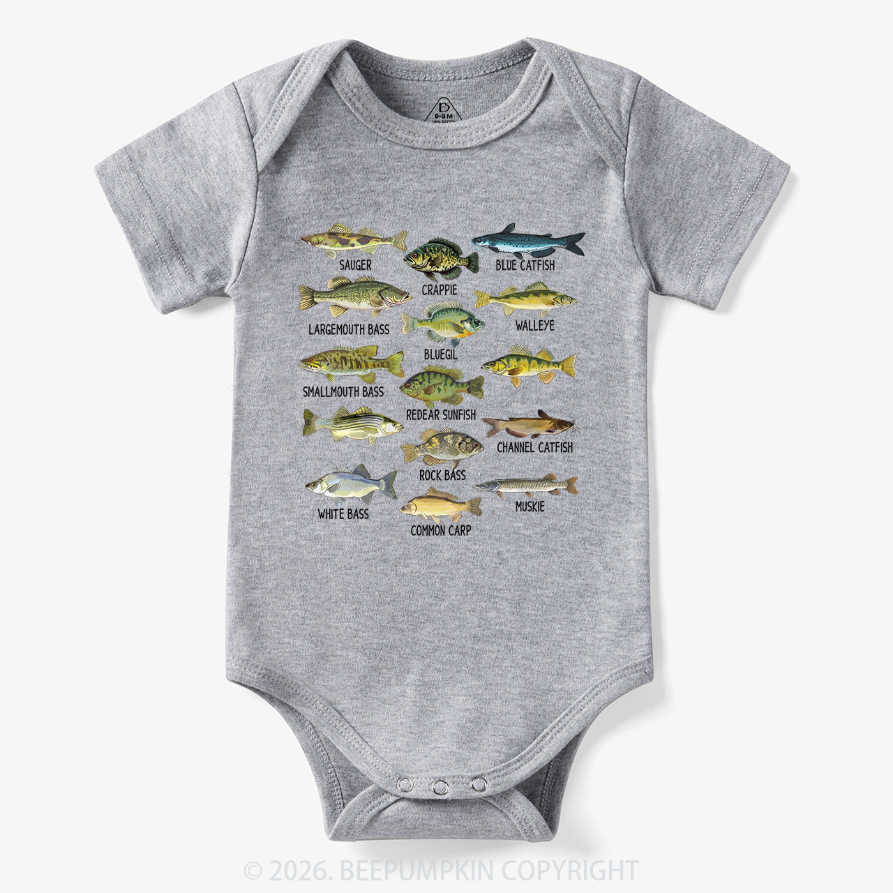 North American Fish Bodysuit