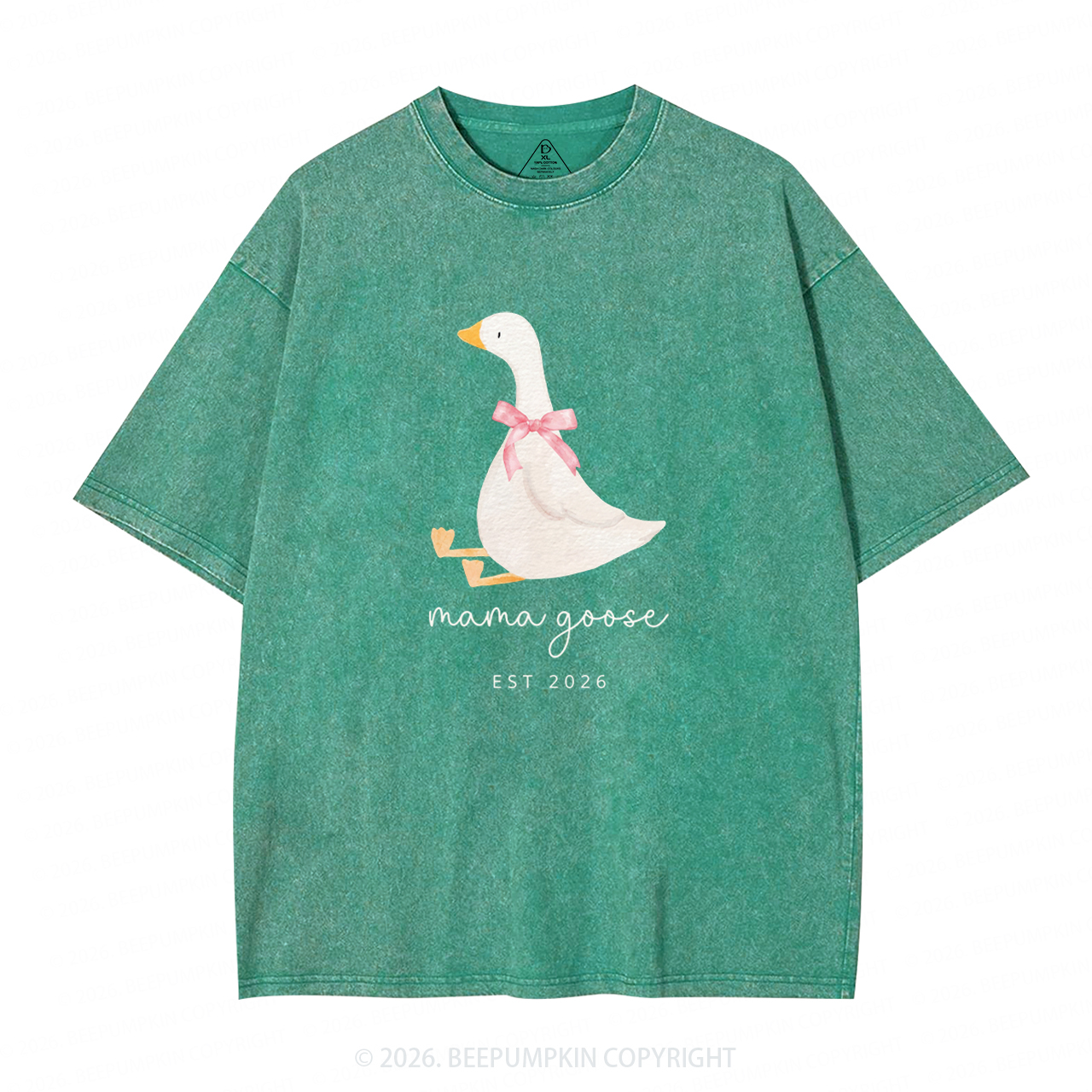 Silly Goose Mother's Day Adult Washed T-Shirts
