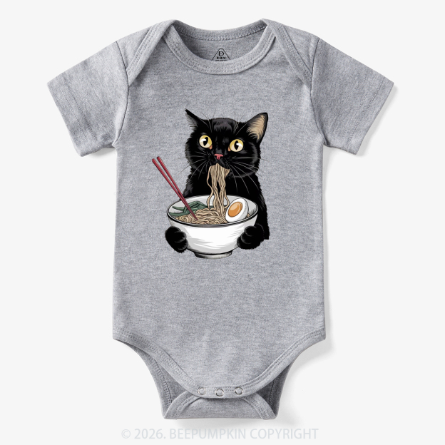 Ramen Black Cat Bodysuit
