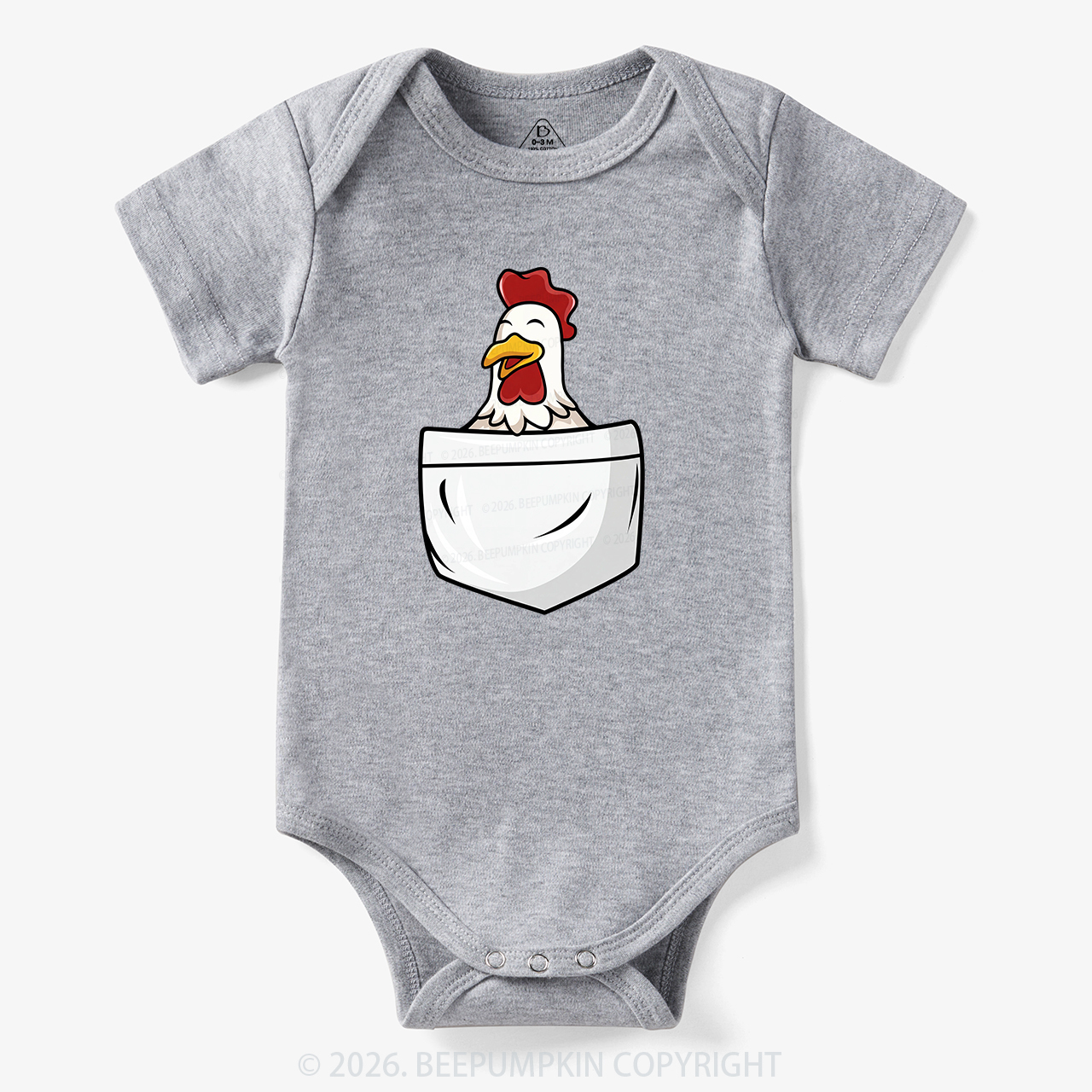 Pocket Chicken Bodysuit