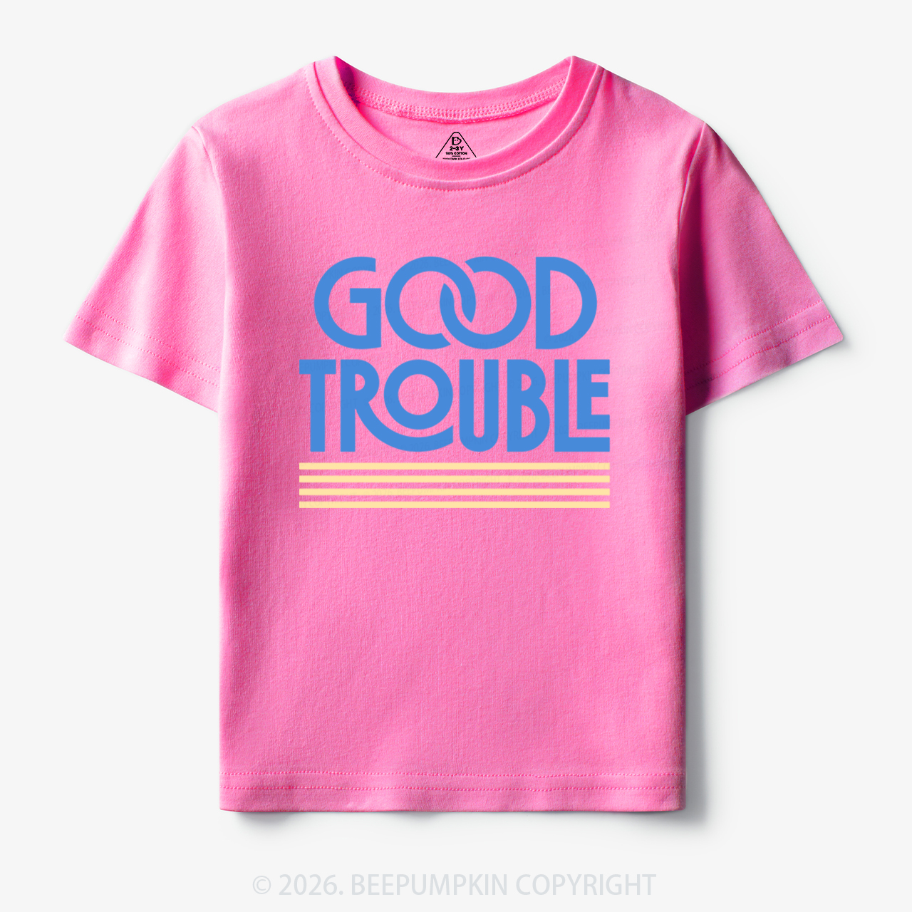 Good Trouble Retro Toddler&Kid's Tees