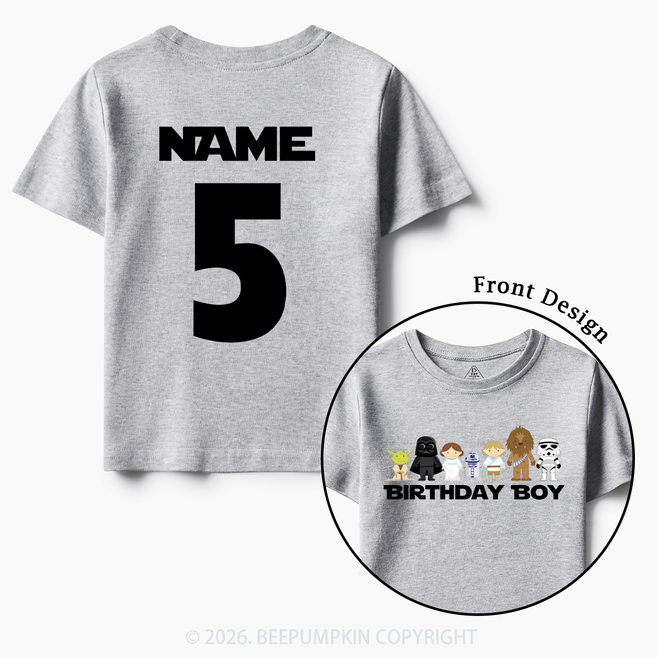 Space Hero Birthday Galaxy Party Toddler&Kid's Tees