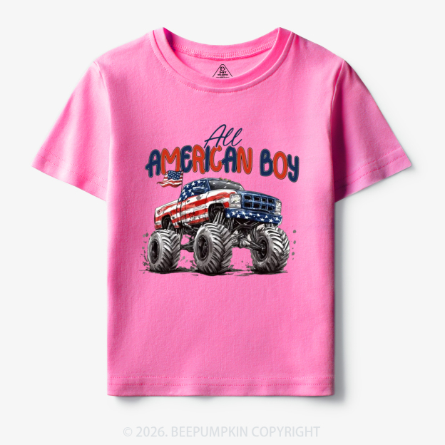 All American Boy 4th of July Toddler&Kid's Tees