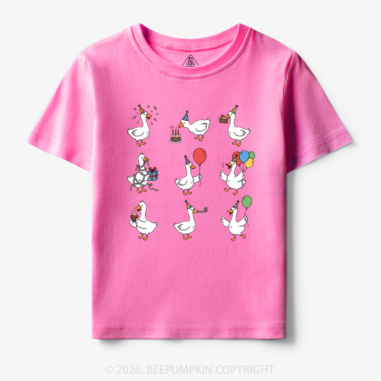 Silly Goose Birthday Toddler&Kid's Tees