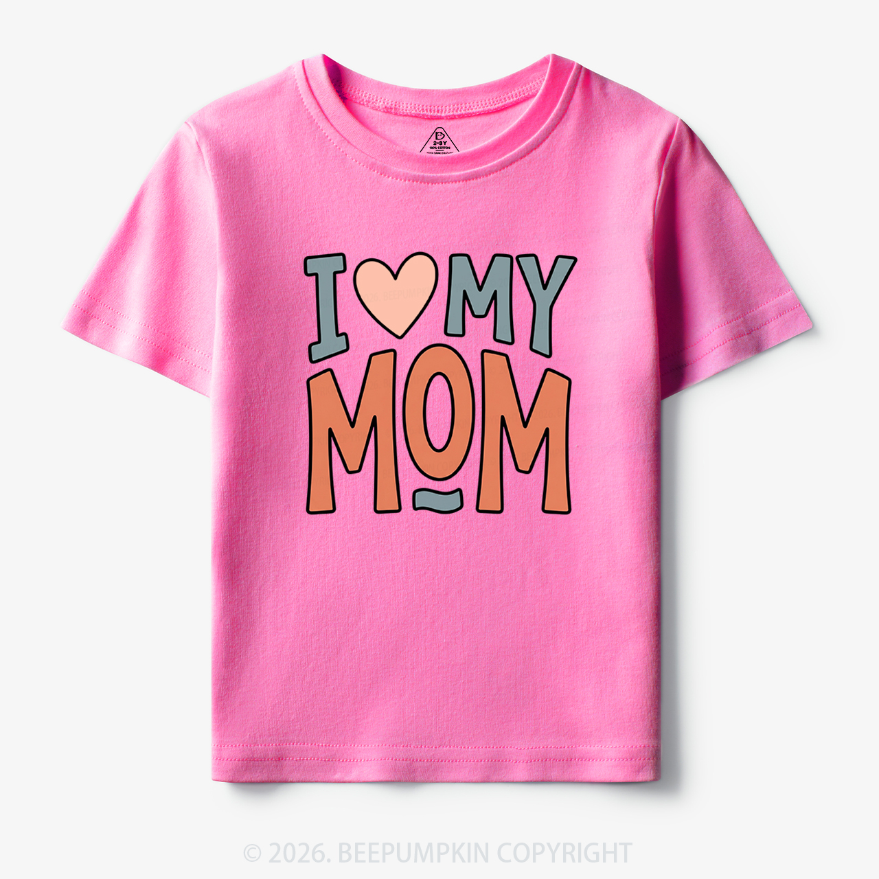 Sweet I Love My Mom Toddler&Kid's Tees