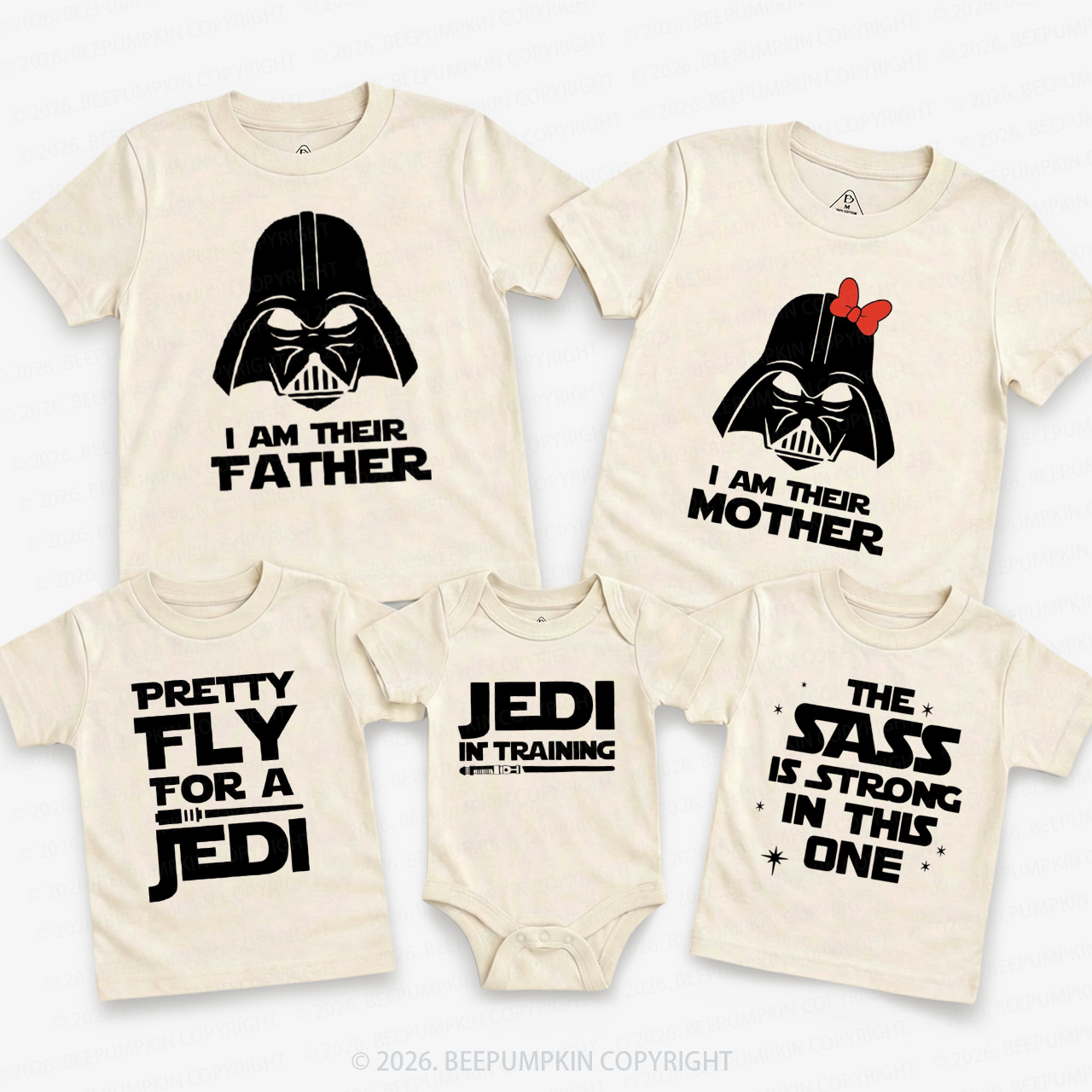 Personalized Galaxy Family Matching T-Shirts