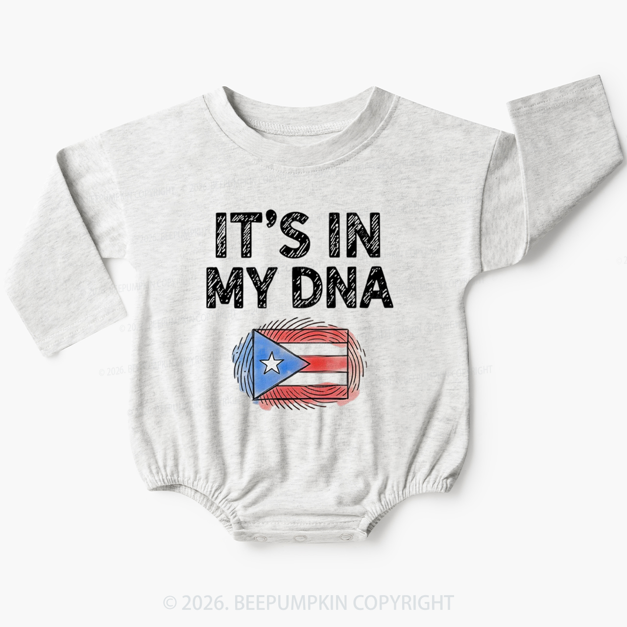 It's In My DNA Baby Bubble Romper