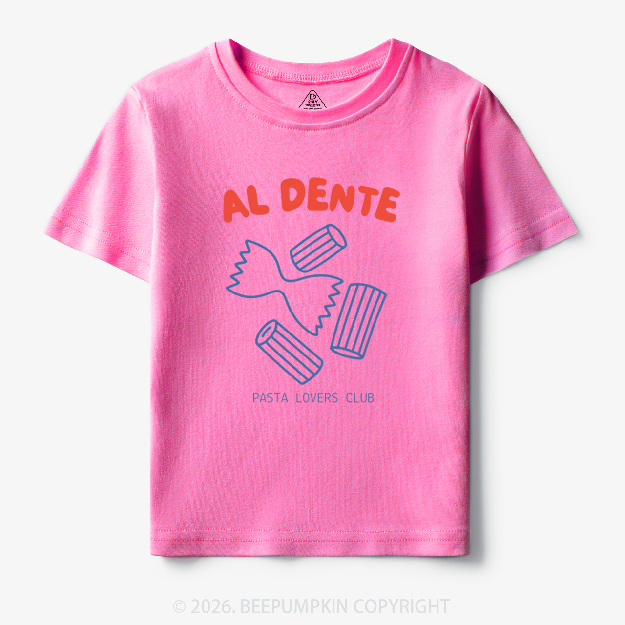 Al Dente Pasta Club Toddler&Kid's Tees