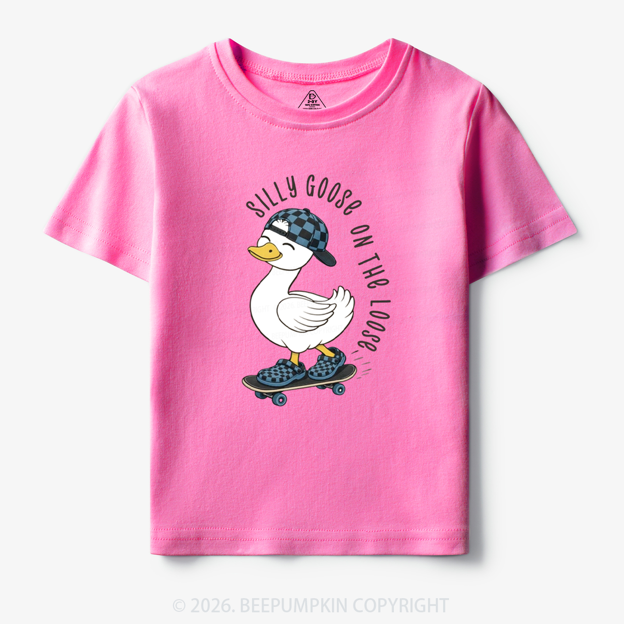 Silly Boy Goose On The Loose Toddler&Kid's Tees