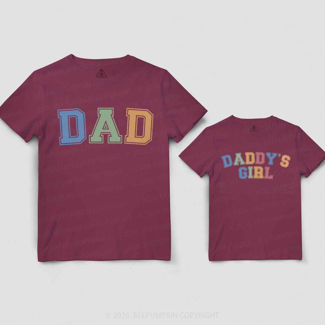  Retro Daddy & Me Father's Day Dad&Me Matching Shirts
