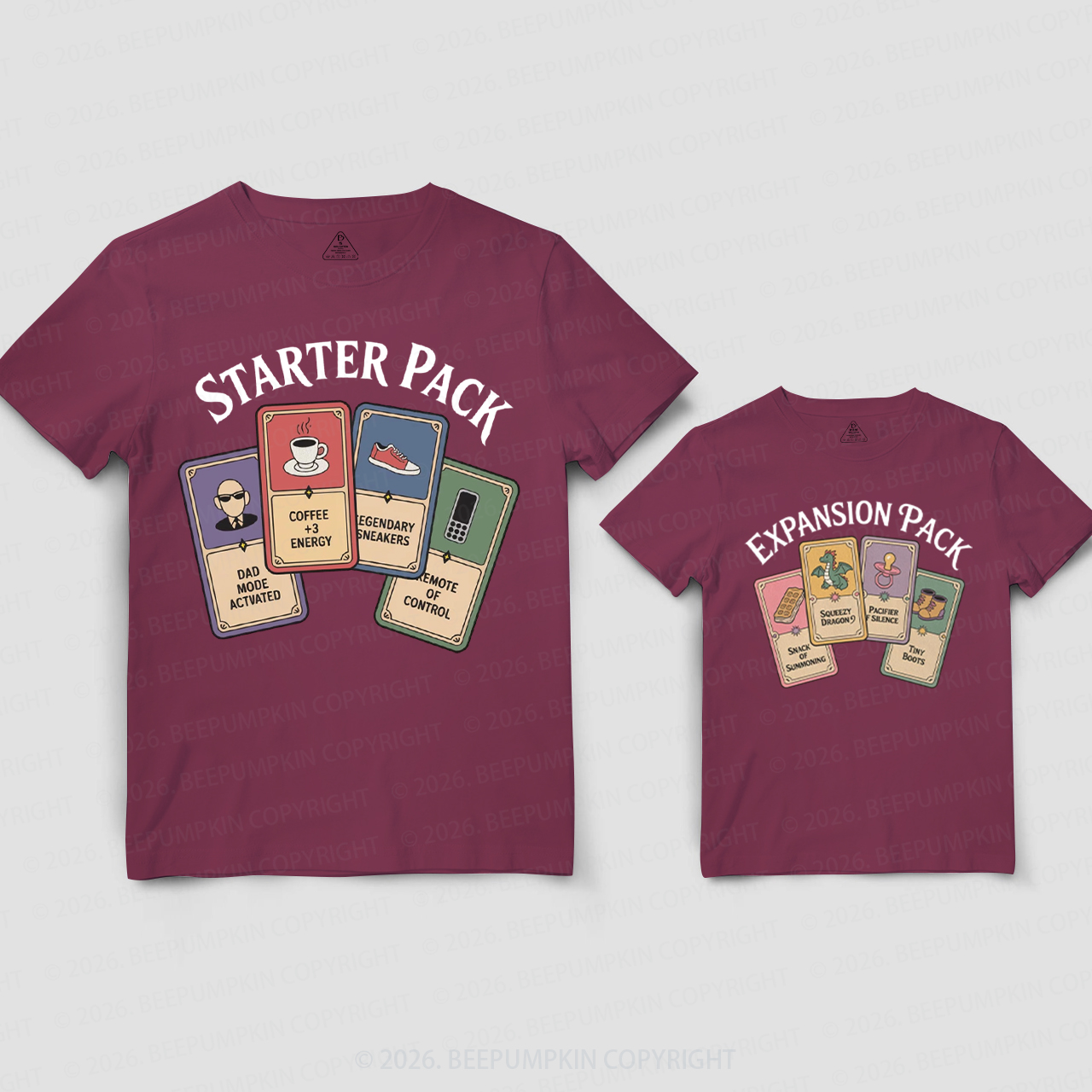Starter Pack & Expansion Pack Dad&Me Matching Shirts