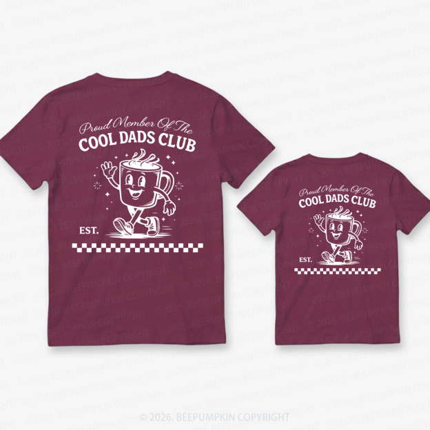 Cool Dads Club Father’s Day Dad&Me Matching Shirts