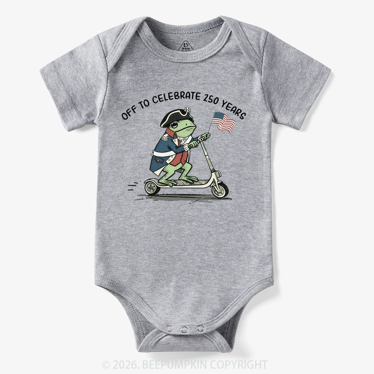 America 250 4th of July Bodysuit