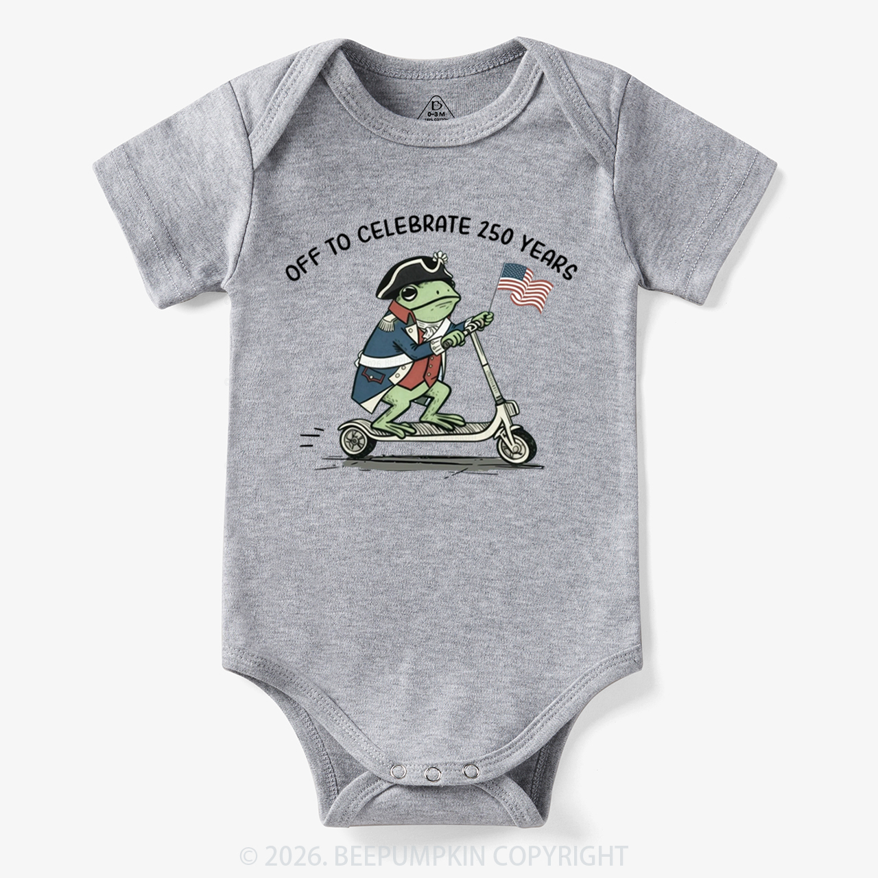 America 250 4th of July Bodysuit