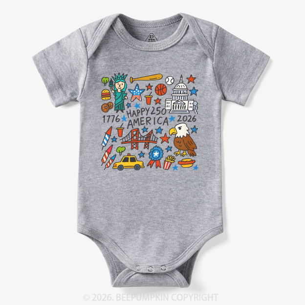 America 250th Anniversary Bodysuit