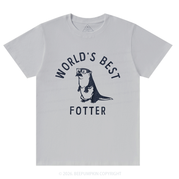 Funny Otter World's Best Father T-Shirts