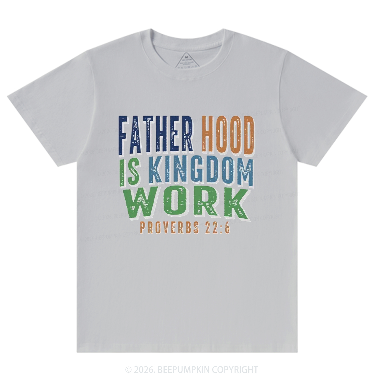 Christian Dad Fatherhood Is Kingdom Work T-Shirts