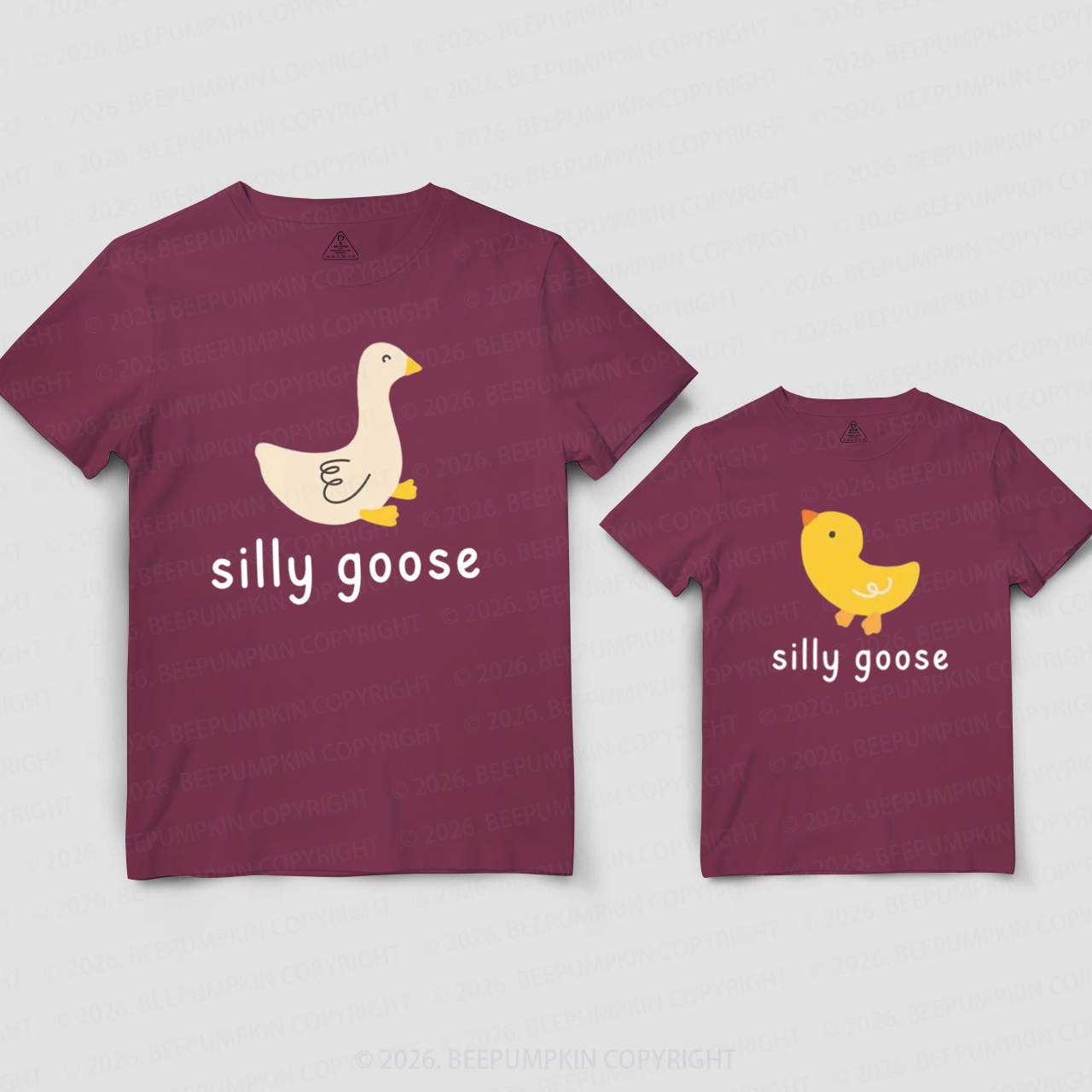 Silly Goose First Fathers Day Dad&Me Matching Shirts