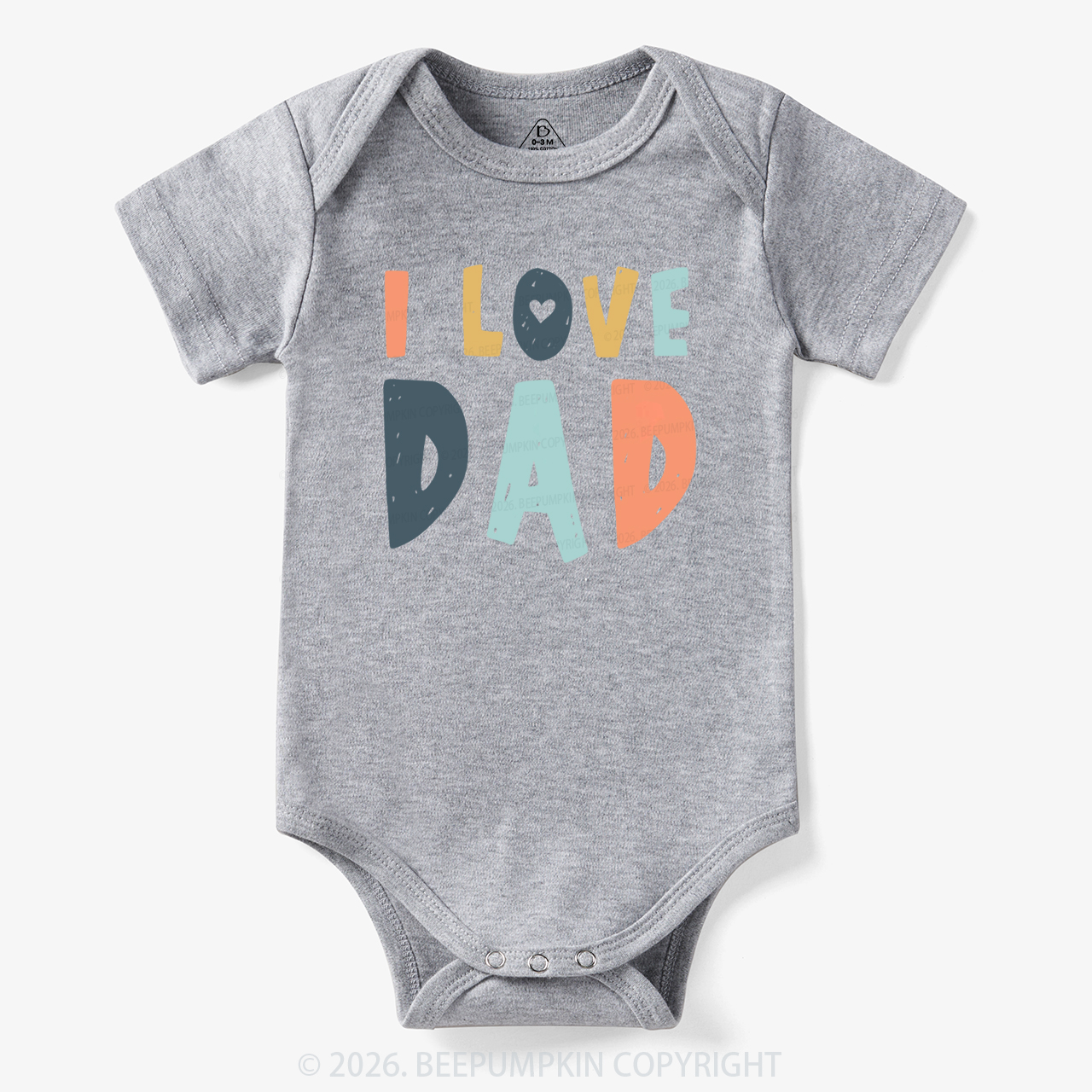 Father’s Day ‘I Love Dad’ Bodysuit