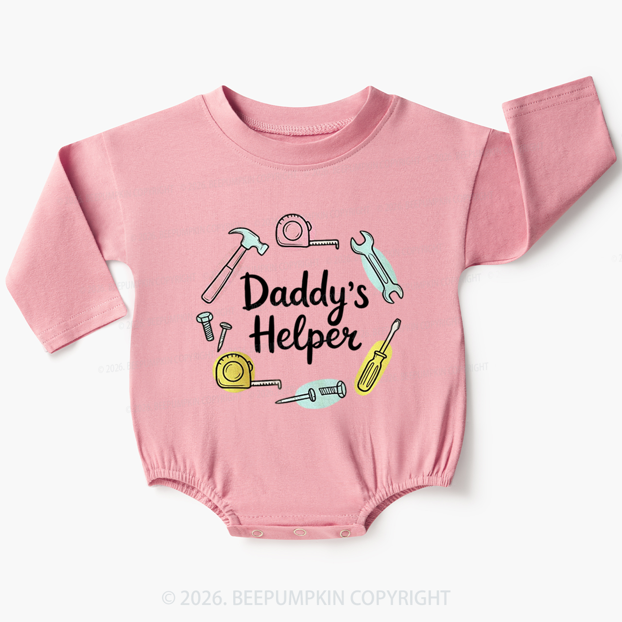 Daddy’s Little Helper Baby Bubble Romper