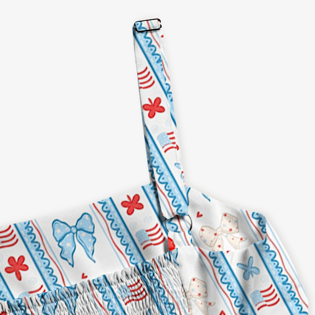Freedom Ribbons Independence Day Mom&Me Voile Cami Dress