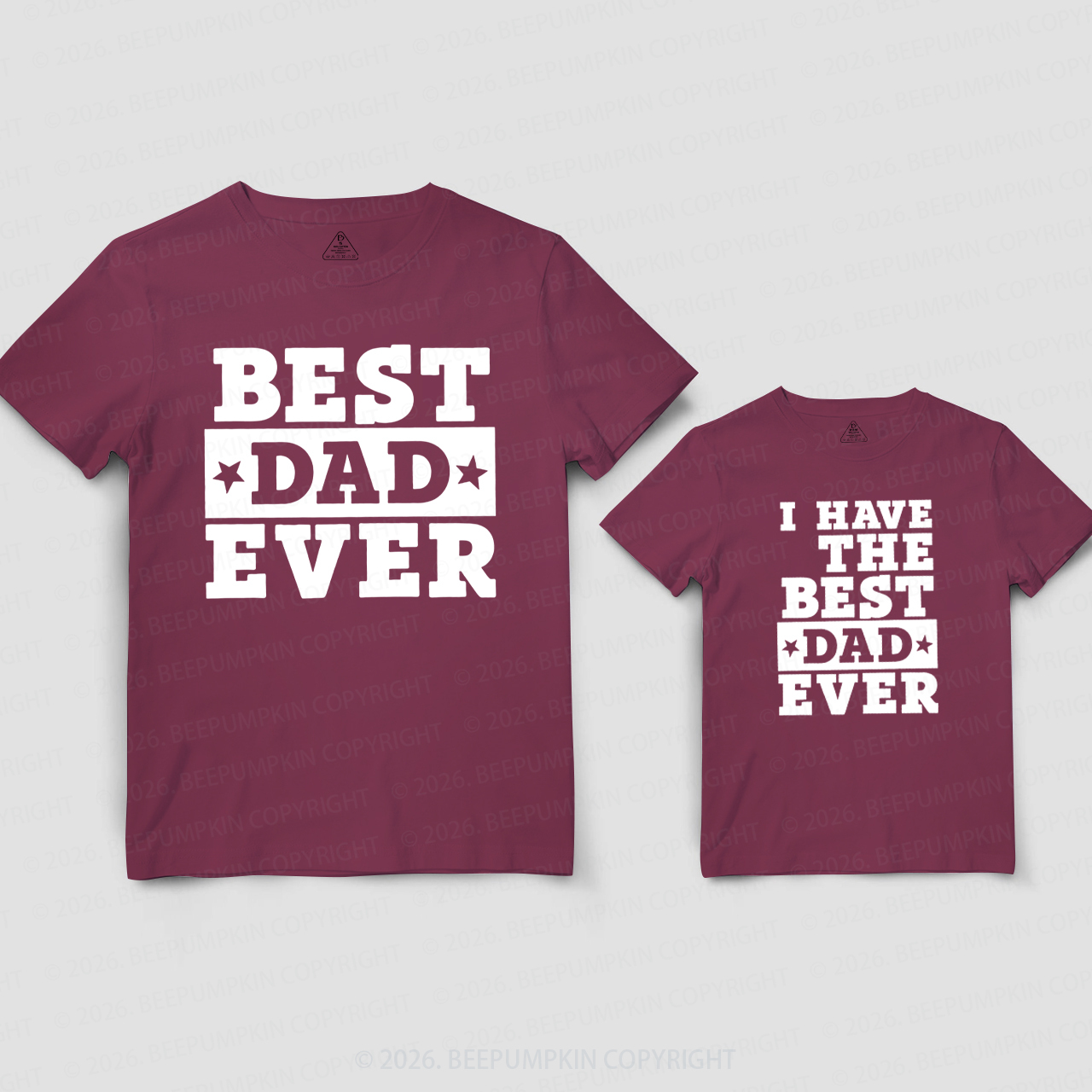 Best Dad Ever I Have The Best Dad Ever Dad&Me Matching Shirts