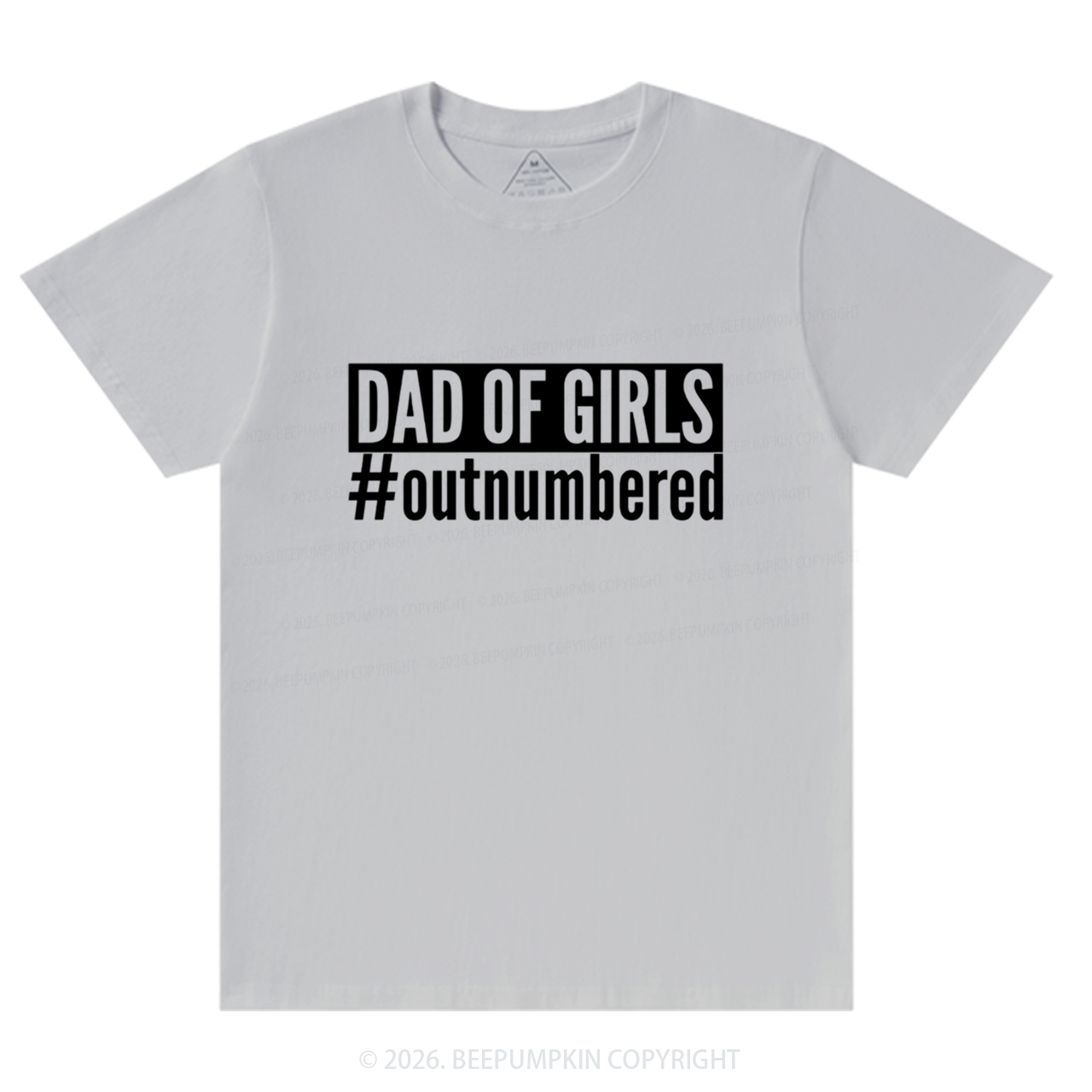 Dad Of Girls Outnumbered T-Shirts