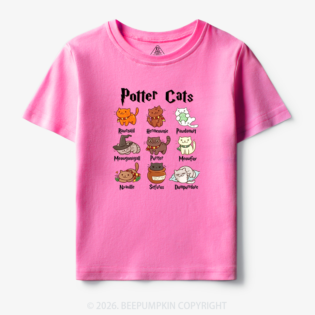 Funny Cat Toddler&Kid's Tees