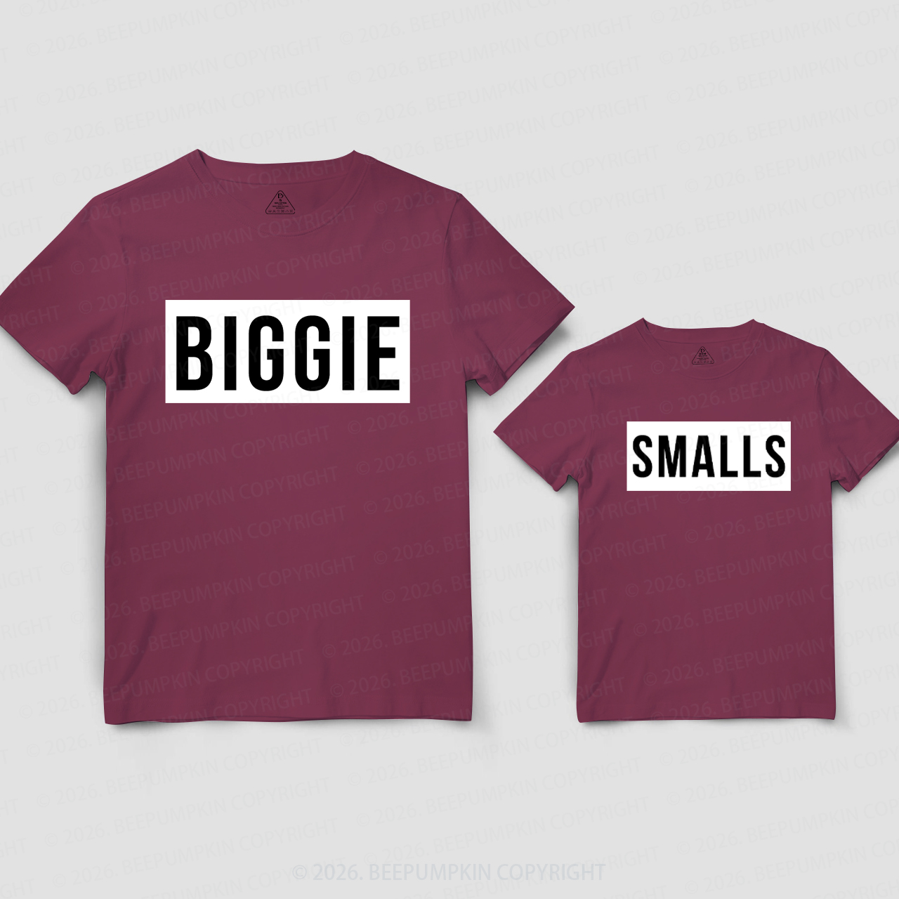 Biggie Smalls Dad&Me Matching Shirts