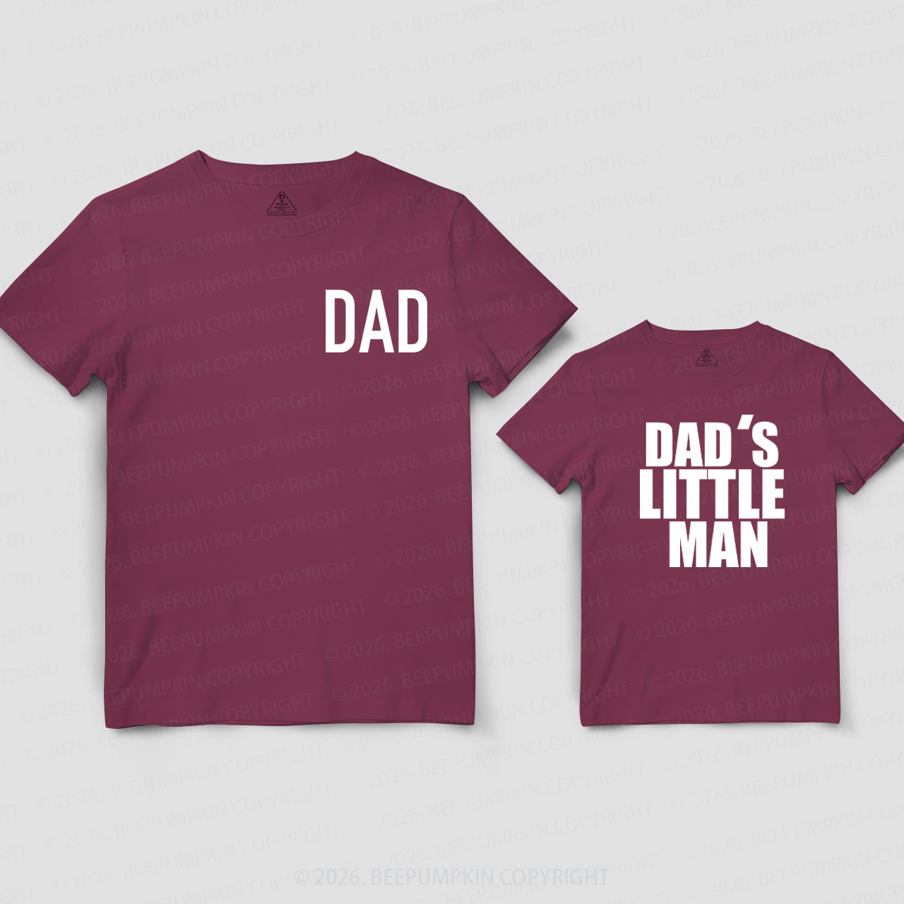 Dad&Dad's Little Man T-Shirts For Dad And Me
