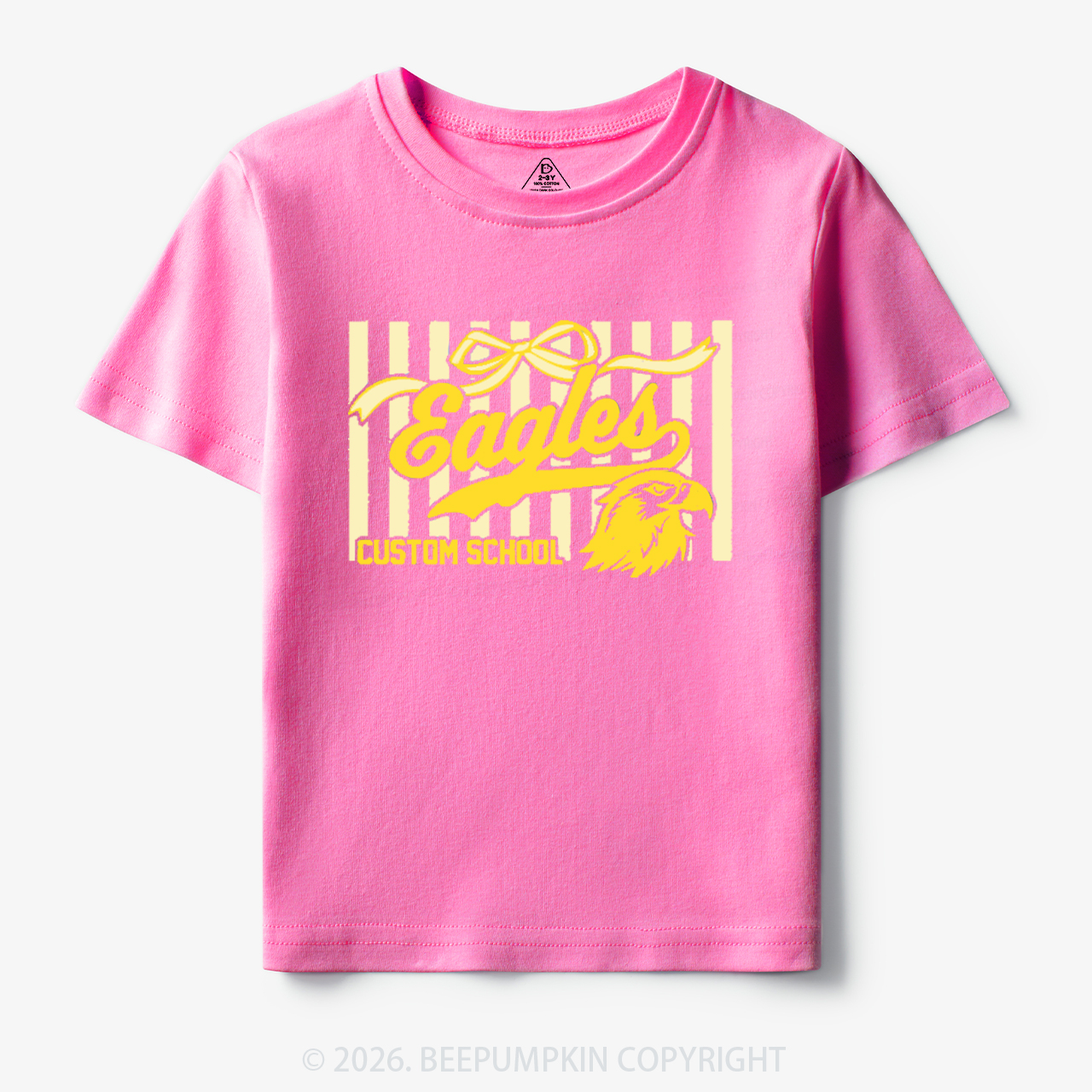 Custom Mascot Back To School Shirt Vintage Toddler&Kids Shirt
