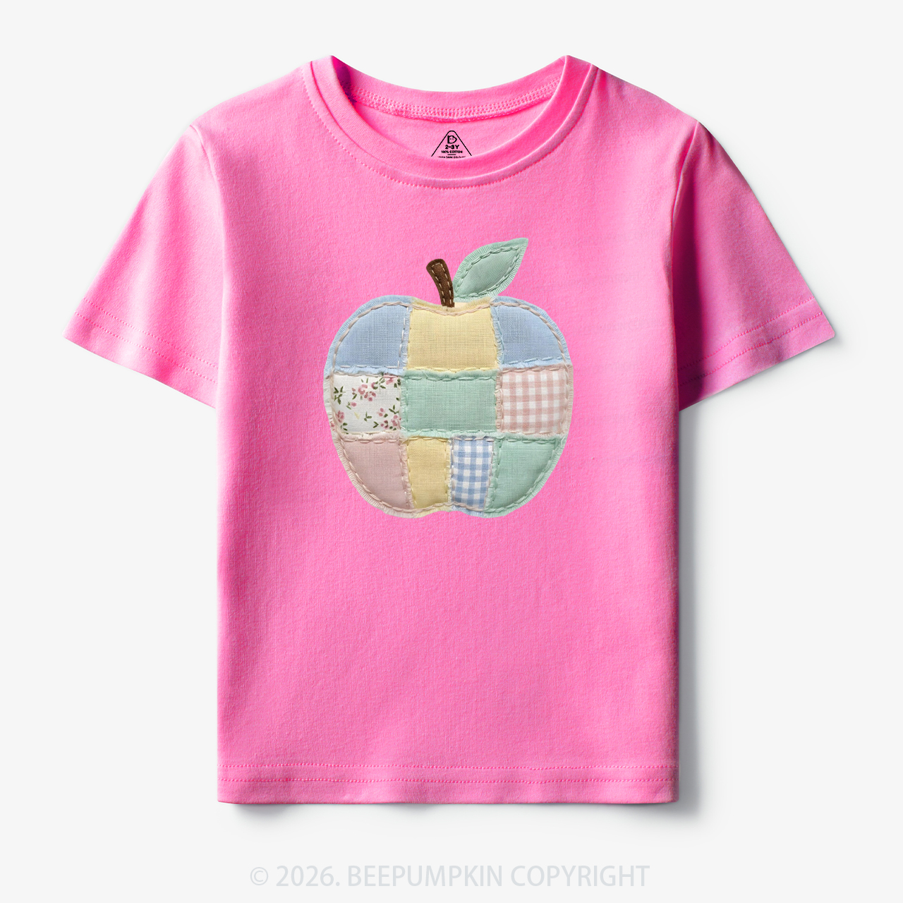 Spring Back to School Apple Toddler&Kid's Tees